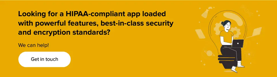 HIPAA compliant mobile apps