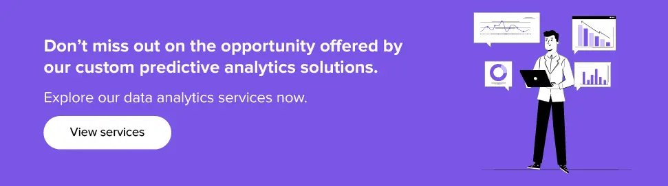 Appinventiv provides custom predictive analytics solutions