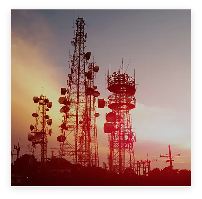 telecom towers